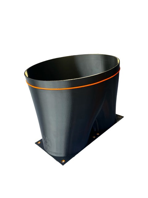 8in ASIC/Inline fan Shroud - Ix Tech