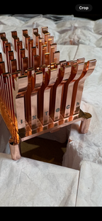 VREG Copper plated heatsink for NerdQX
