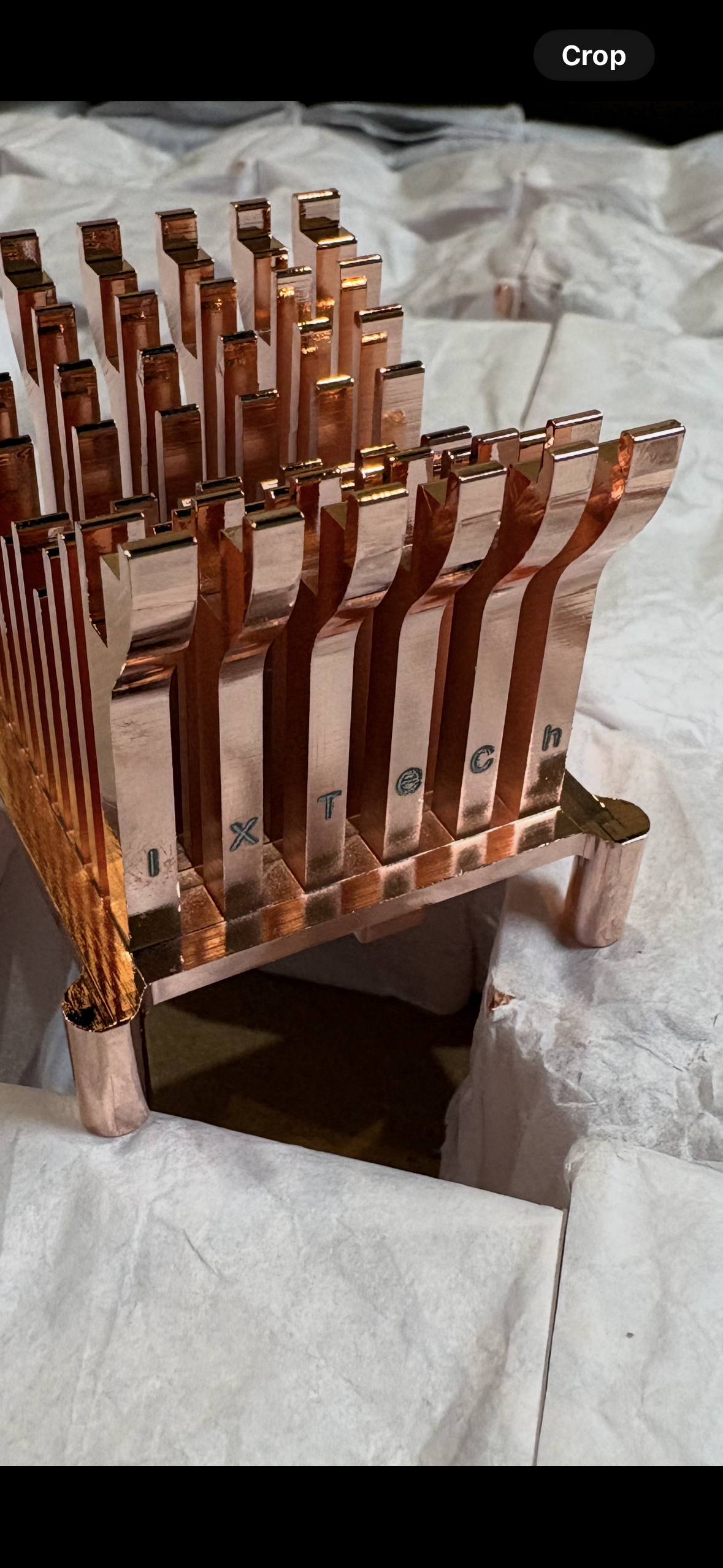 VREG Copper plated heatsink for NerdQX