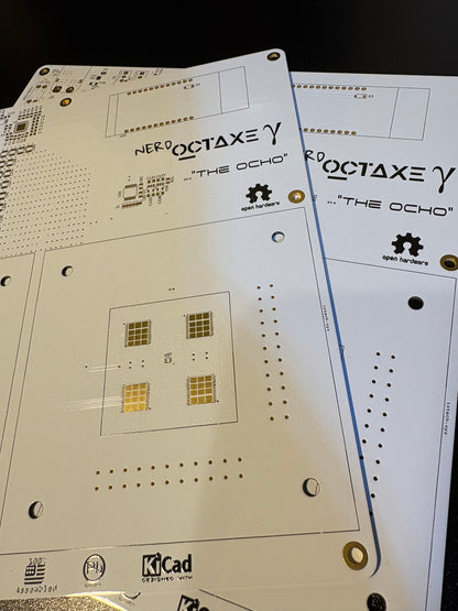 Nerdaxe Octaxe  gamma (The Ocho)- Bare PCB Boards