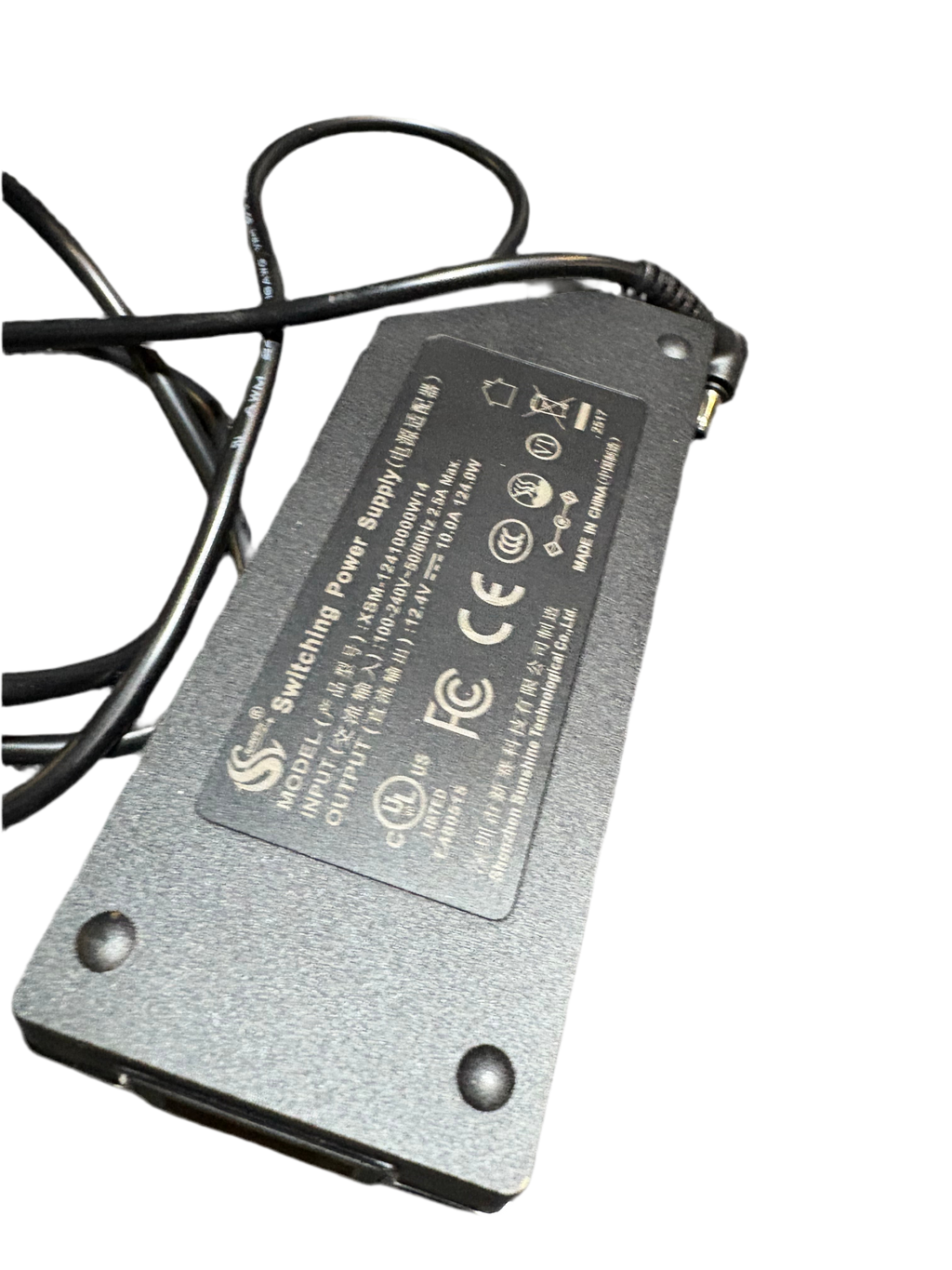 12V 10A PSU (12.4V Tuned) - Barrel Plug