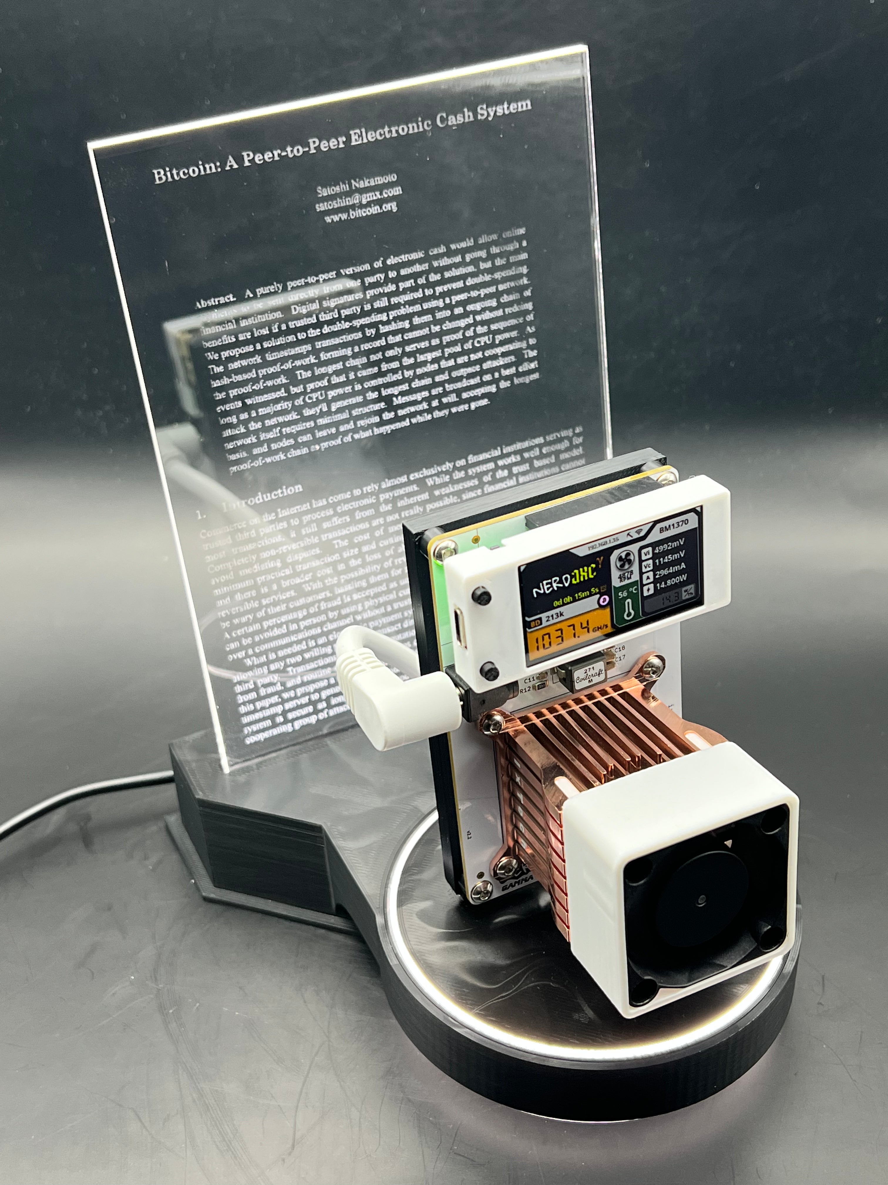 Bitaxe/Nerdaxe Gamma – Whitepaper Edition