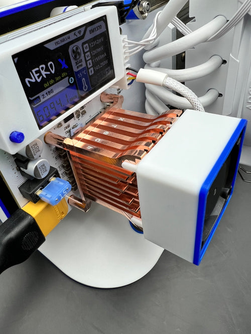 NerdQX 8TH Bitcoin Home Miner | Overclockable BM1370 ASIC – Ix Tech