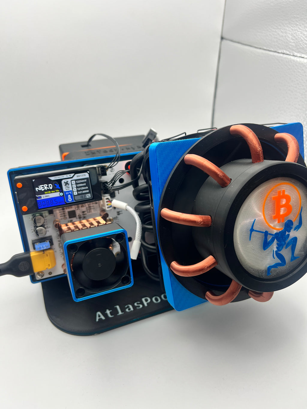 NerdQX - Atlaspool.io Edition | 8Th BM1370 Overclockable ASIC