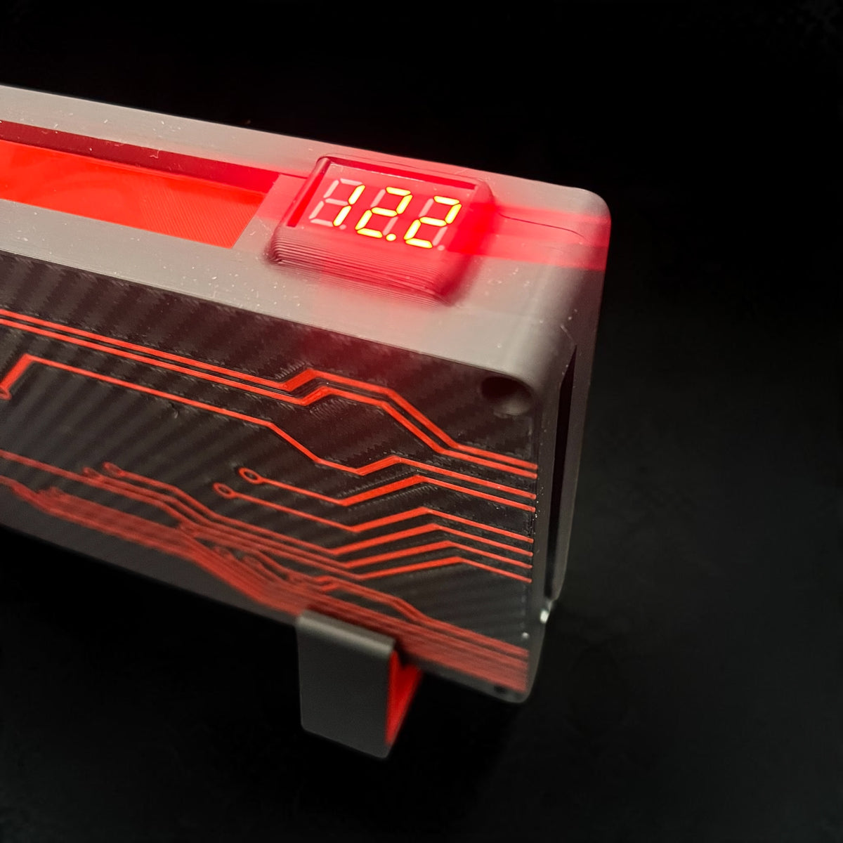 Meanwell 350-12 PSU Enclosure with Real-Time Voltage LED Display