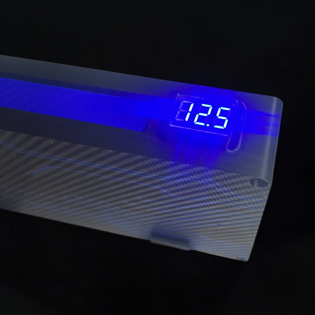 Meanwell 350-12 PSU Enclosure with Real-Time Voltage LED Display