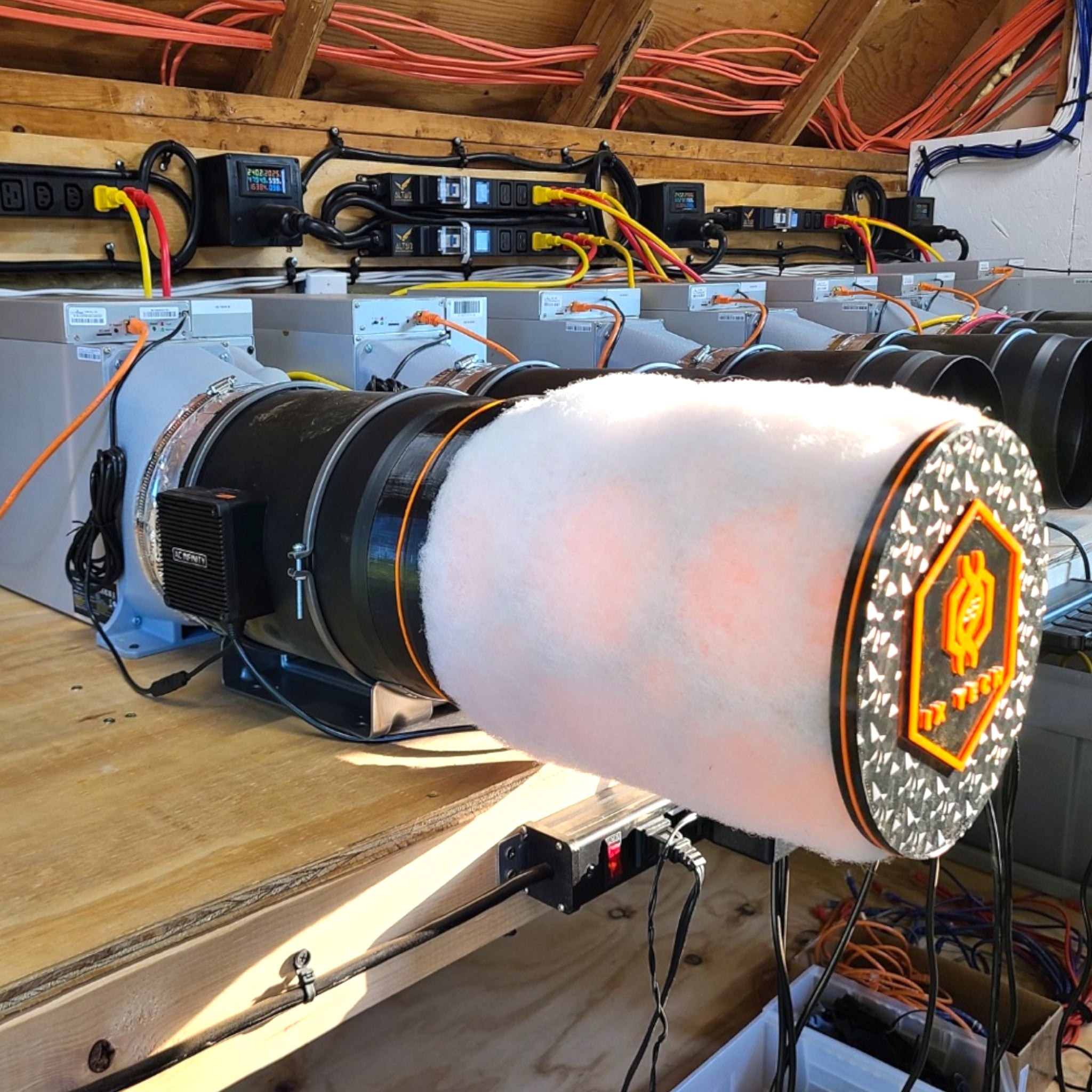 Air filter-8inch (203mm) - Ix Tech   