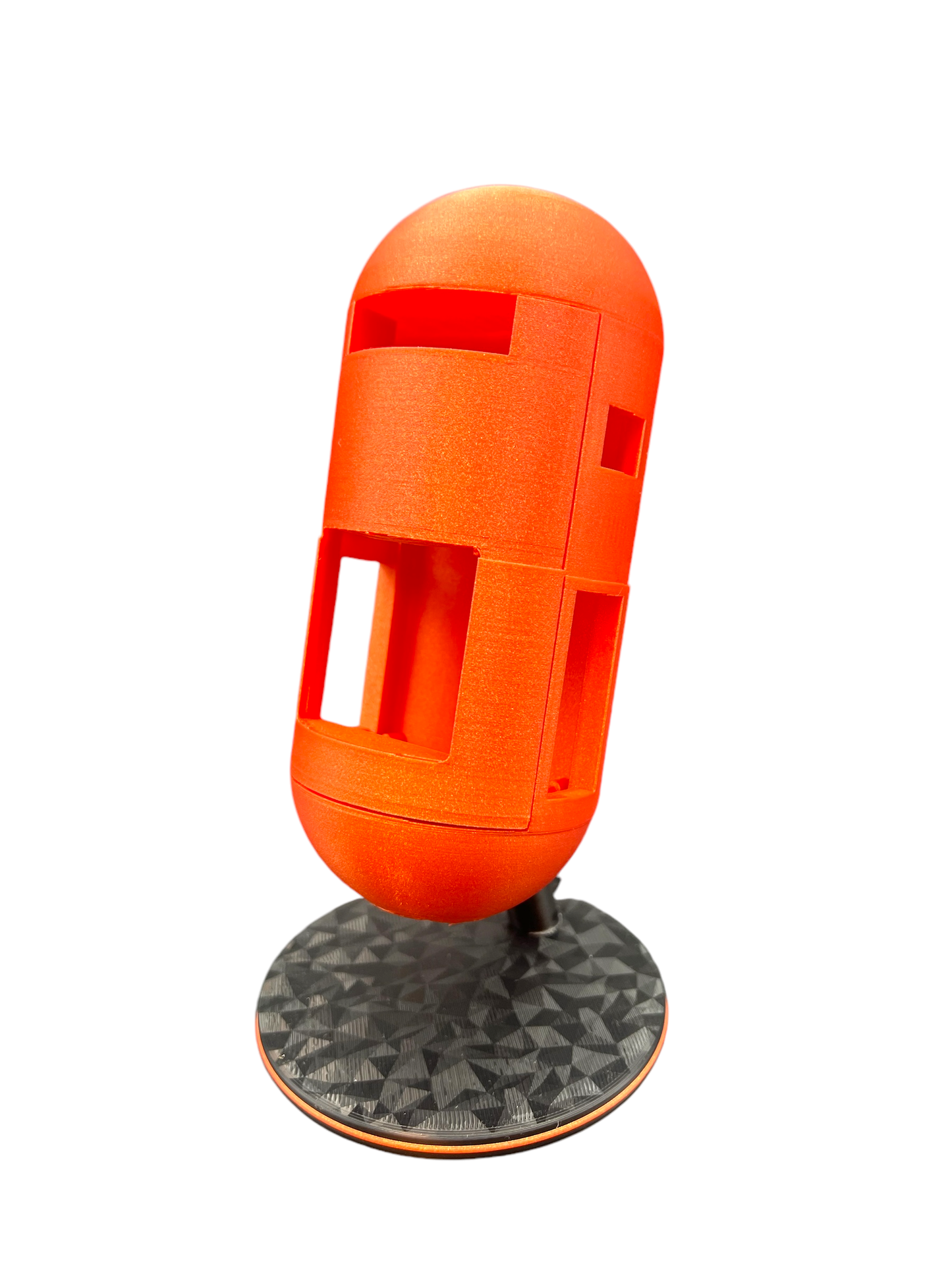 "Orange Pill" stand for bitaxe miner - Ix Tech   electronic accesory