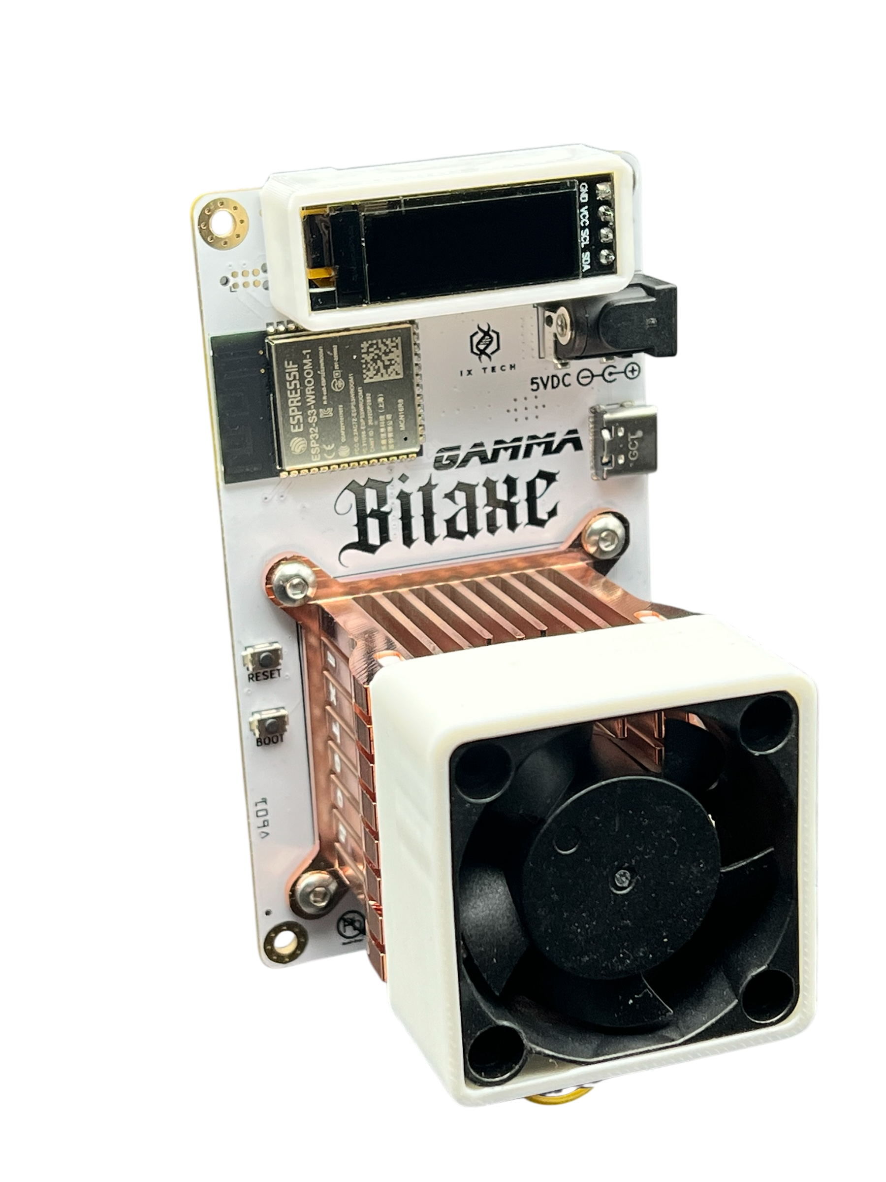 Bitaxe Gamma 1.07TH/s Quiet Home Bitcoin Miner