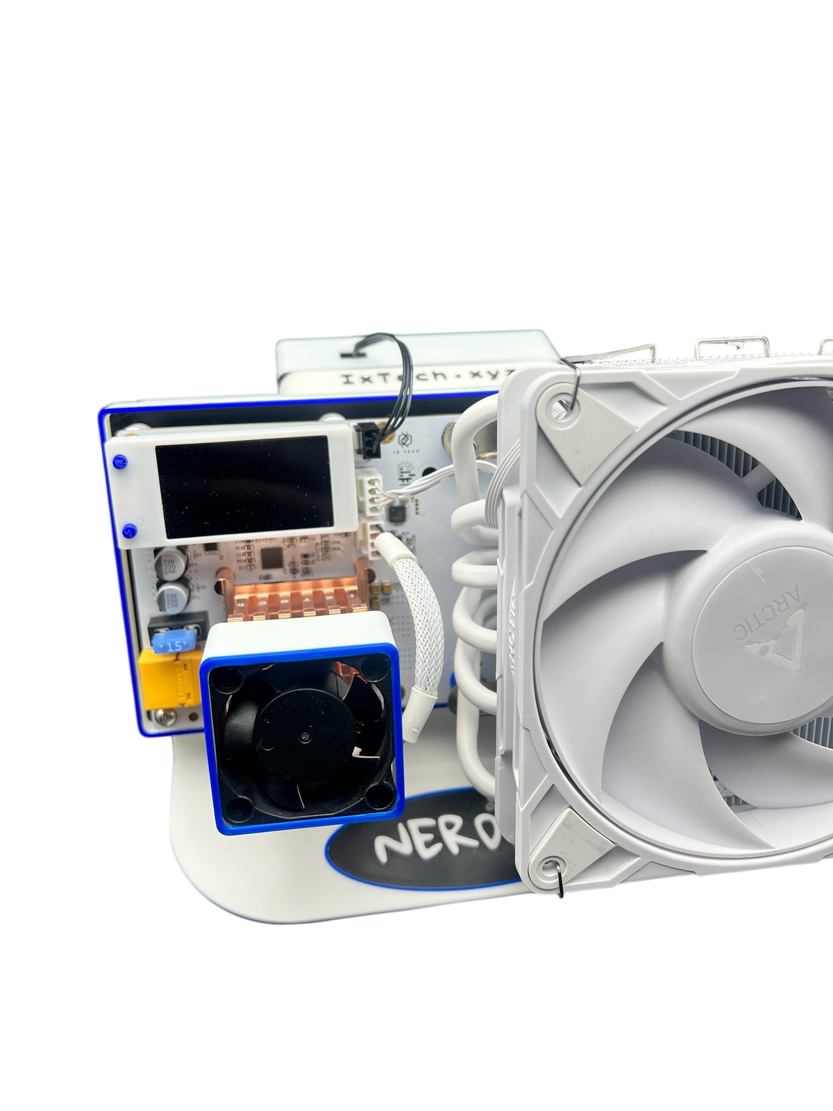 NerdQX 8TH Bitcoin Home Miner | Overclockable BM1370 ASIC – Ix Tech NerdQX 8TH Bitcoin Home Miner | Overclockable BM1370 ASIC – Ix Tech