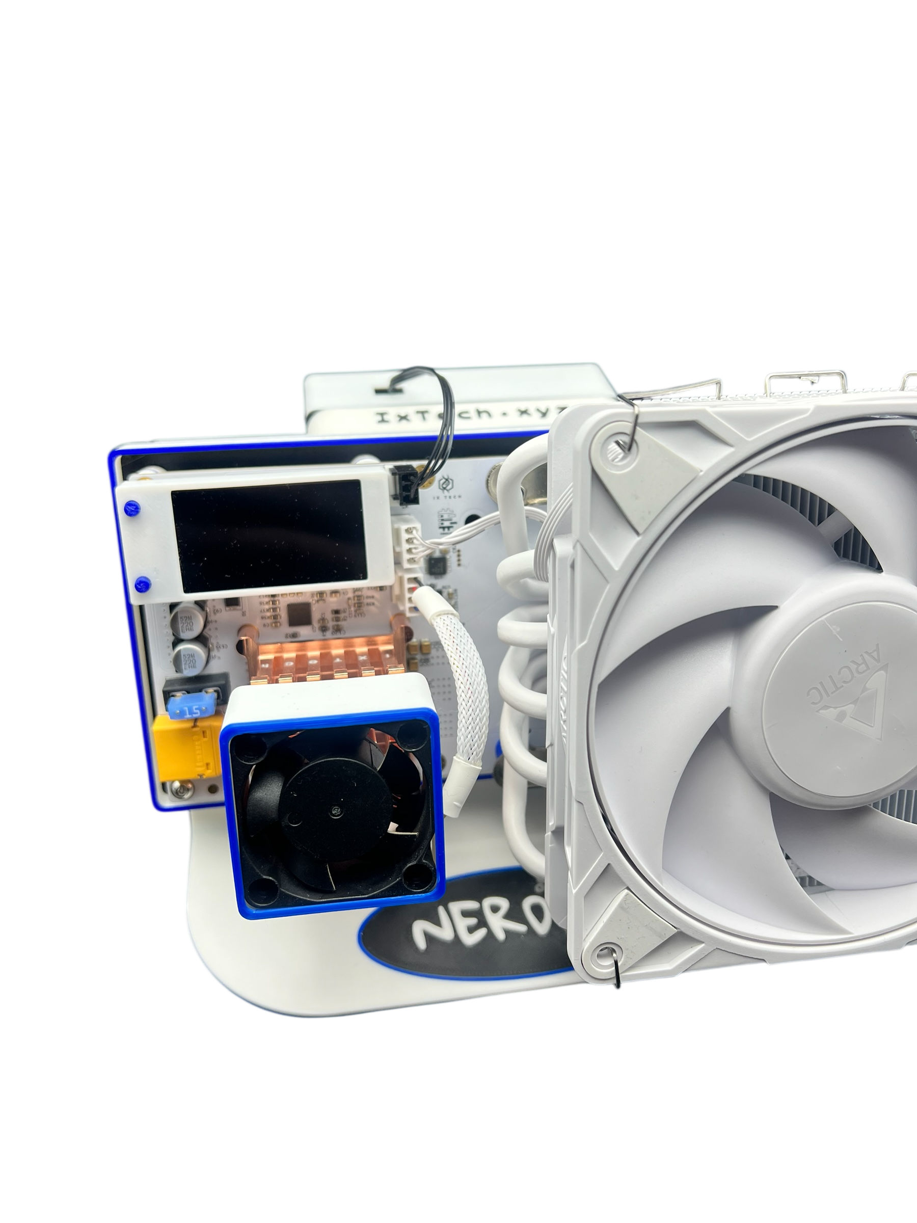 NerdQX-8TH Bitcoin Home Miner | BM1370 Overclockable ASIC