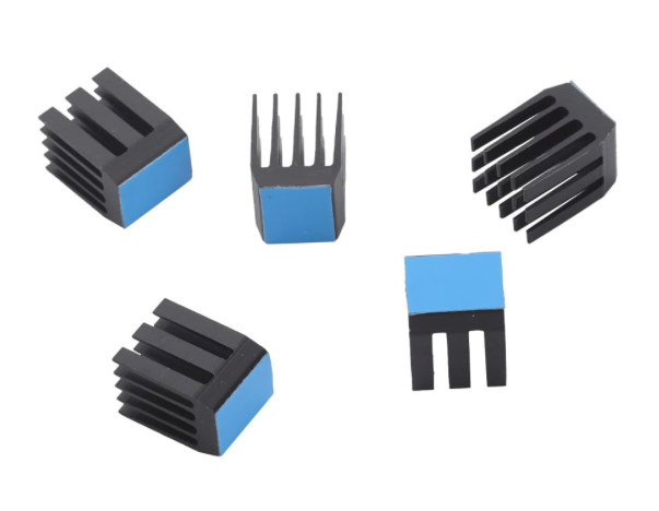 Mini Aluminum VREG Heatsink with Thermal Adhesive – 9x9x12mm | ASIC & Miner Repair