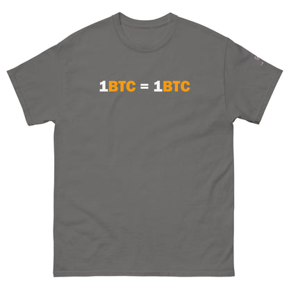 "1BTC = 1BTC" T-Shirt