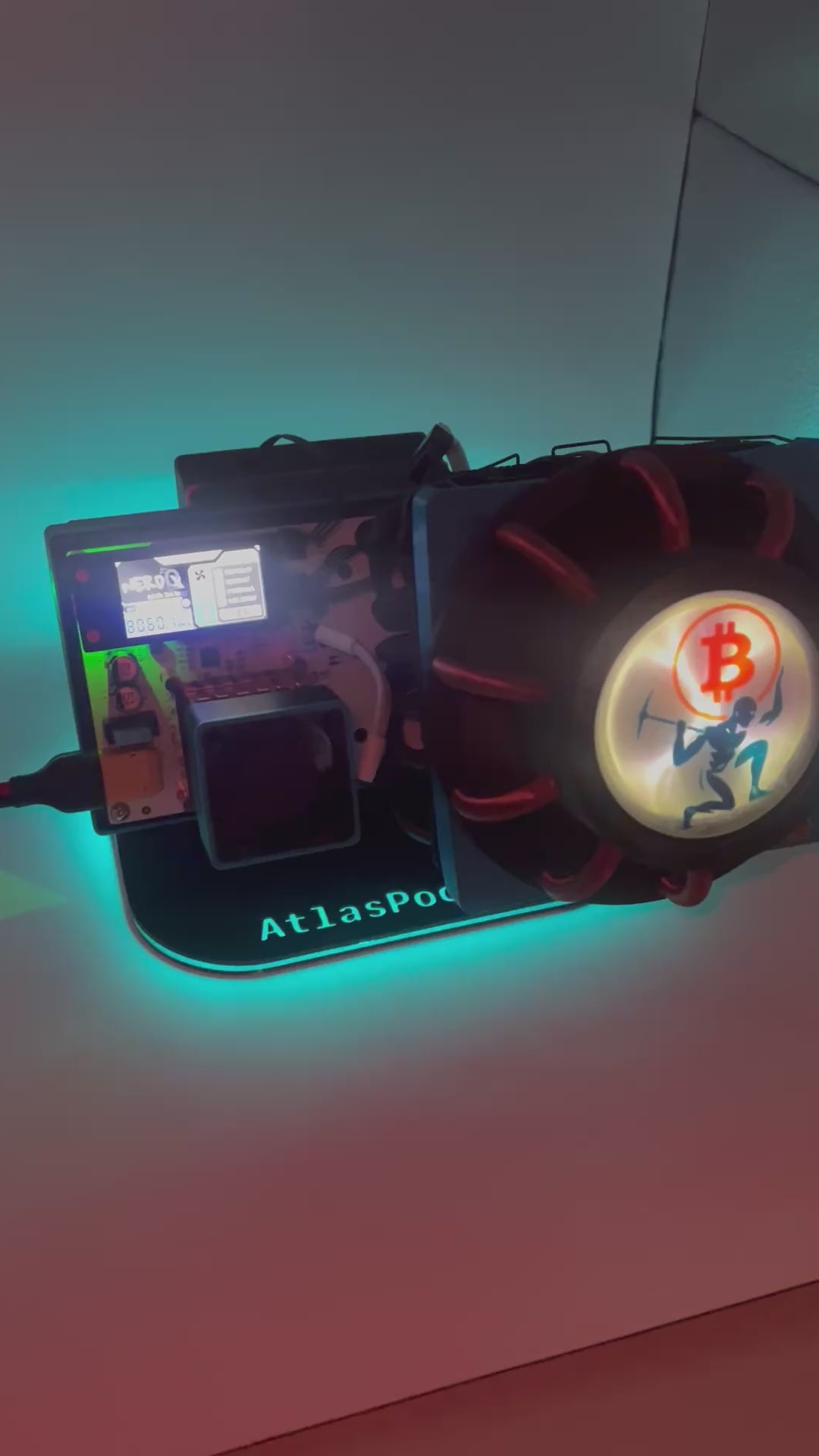 NerdQX - Atlaspool.io Edition | 8Th BM1370 Overclockable ASIC