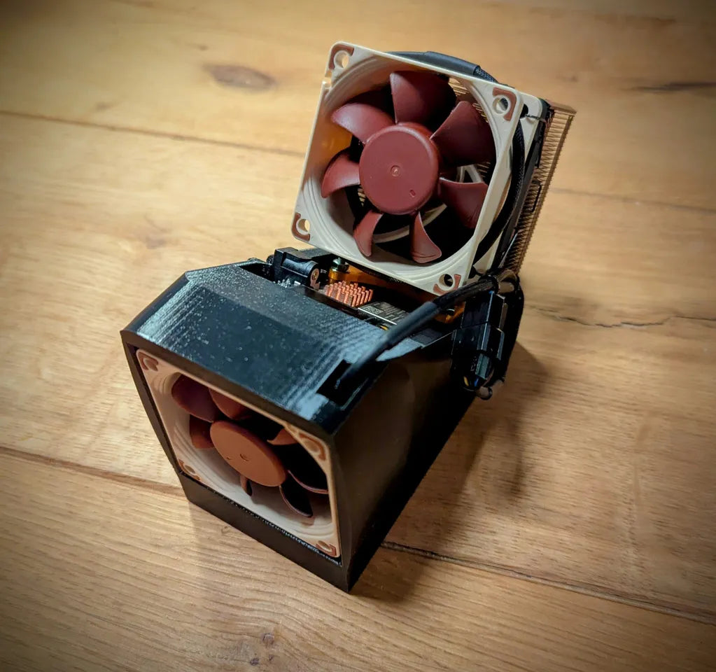 BreakTheFiat Bitaxe Mounted Cooling System-60mm