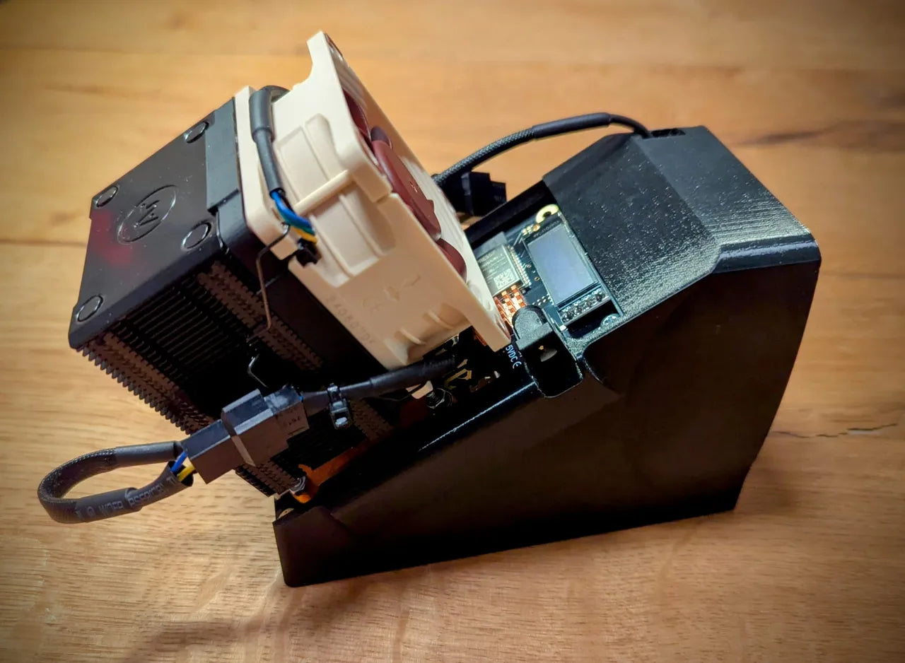 BreakTheFiat Bitaxe Mounted Cooling System-60mm